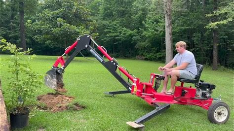 harbor freight towable backhoe